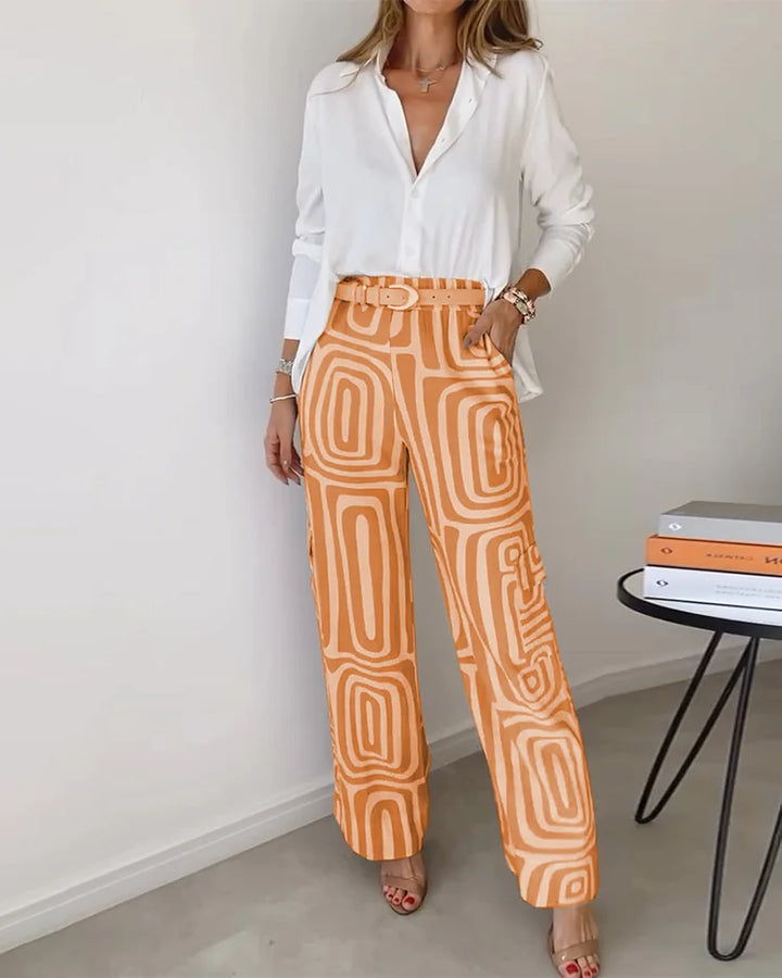 Guinevere Belted Two-Piece Duo Sets for Women — photo 6
