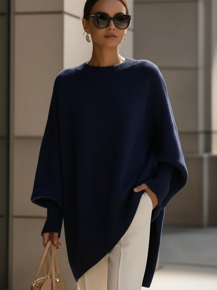 Florence Oversized Poncho Knit Sweaters for Women — photo 4