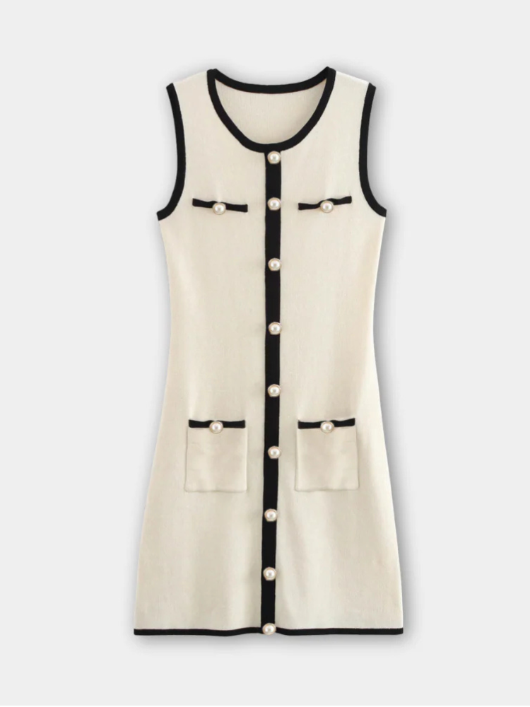 Henrietta Ribbed Knit Mini Dress Dresses for Women — photo 7