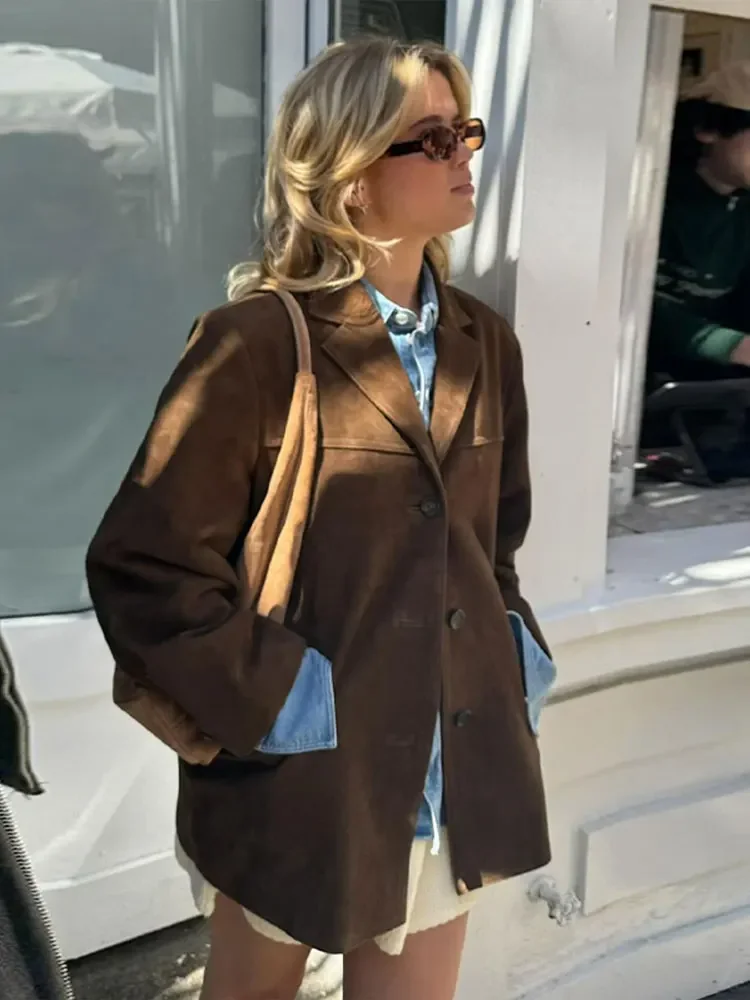 Sylvie Velvet Button Jacket Coats for Women — photo 7