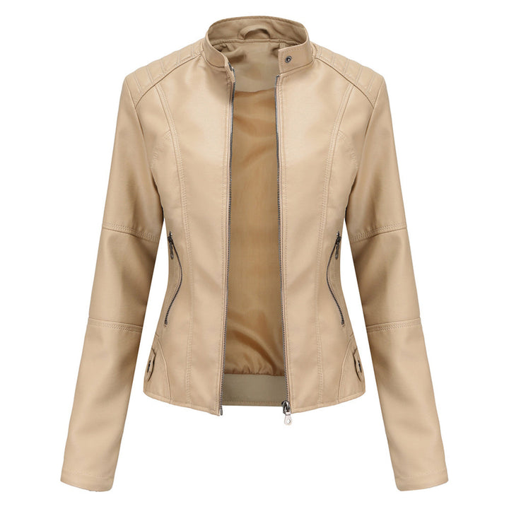 Winifred Stand Collar Zip Jacket Coats for Women — photo 4