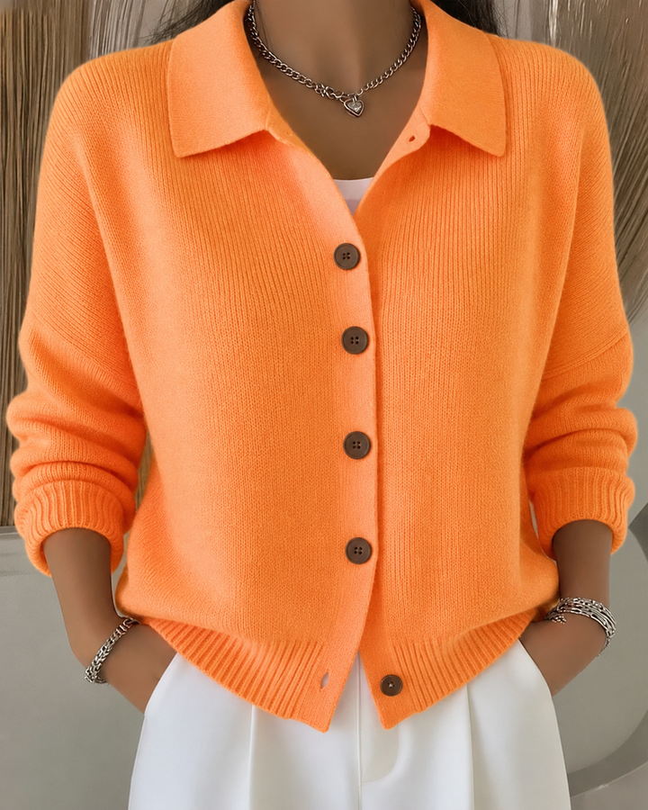 Wren Button Collar Knit Sweaters for Women — photo 5