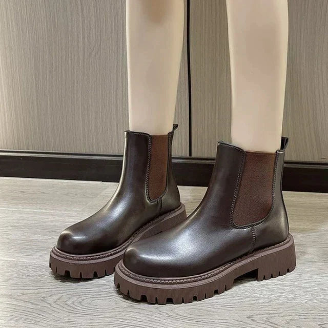 Vivienne Chunky Rubber Sole Chelsea Boots for Women — photo 6