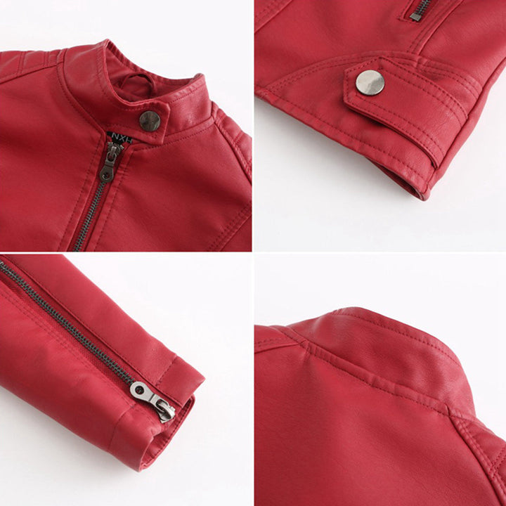 Winifred Stand Collar Zip Jacket Coats for Women — photo 8
