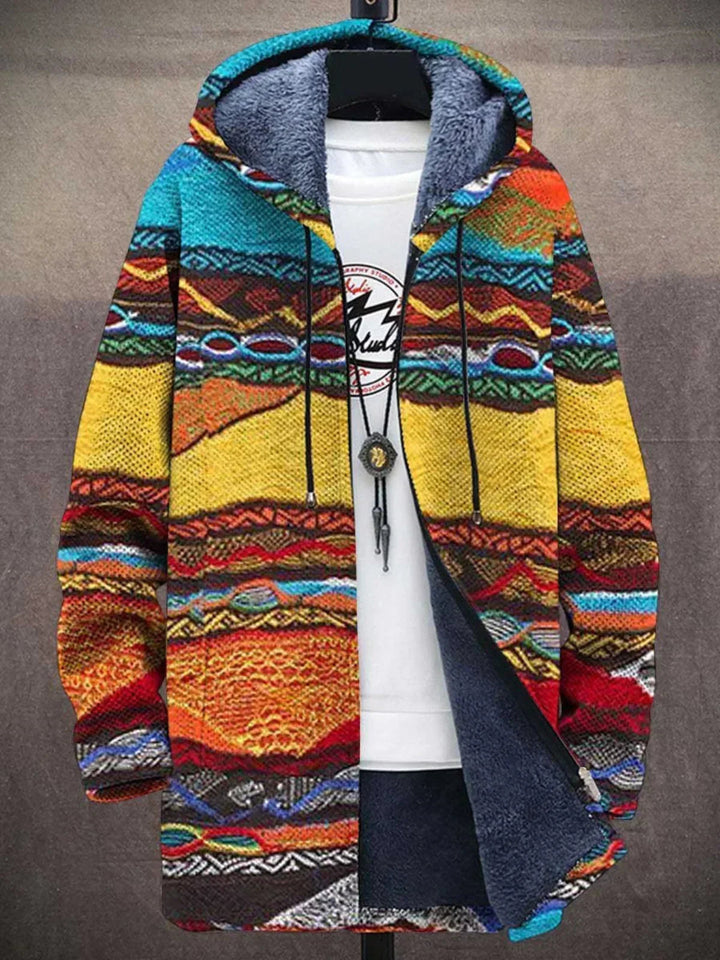 Philippa Printed Open-Front Knit Sweaters for Women — photo 5