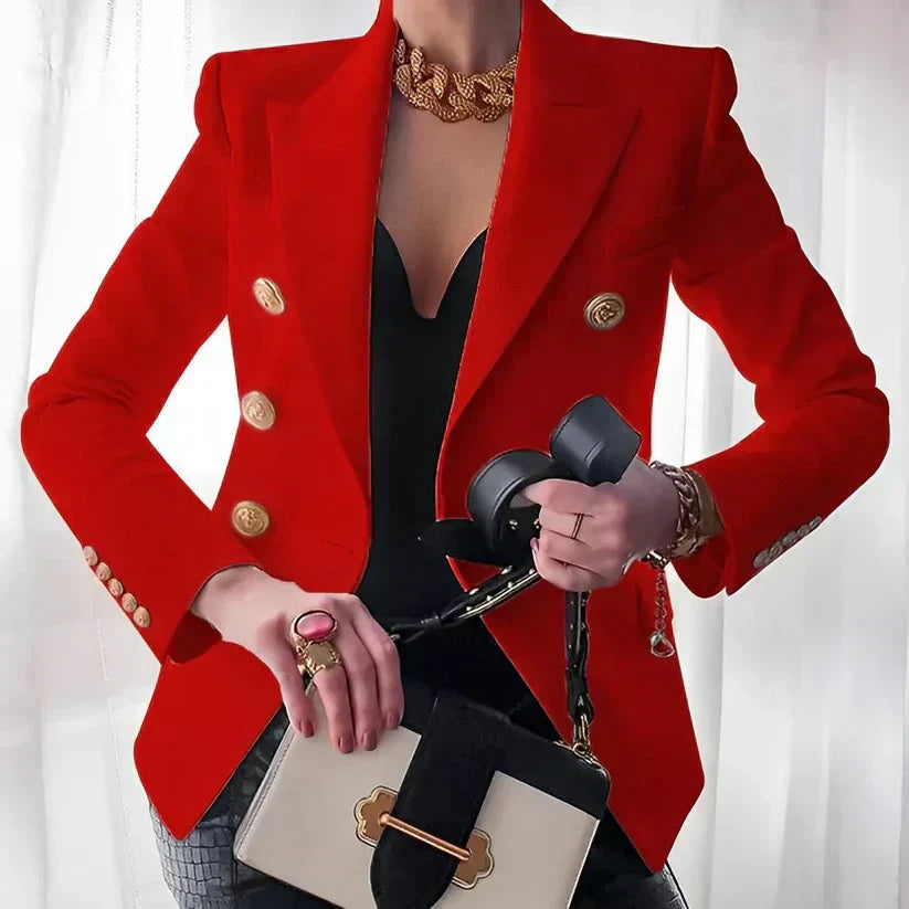 Norah Double Breasted Blazer Coats for Women — photo 5