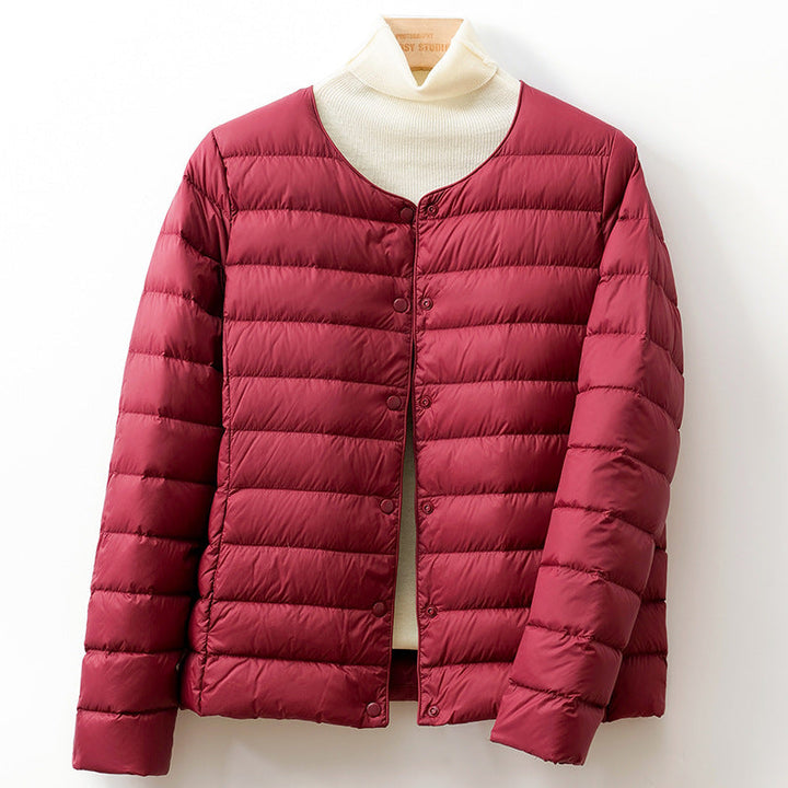 Rosamund Snap Front Puffer Jacket Coats for Women — photo 7