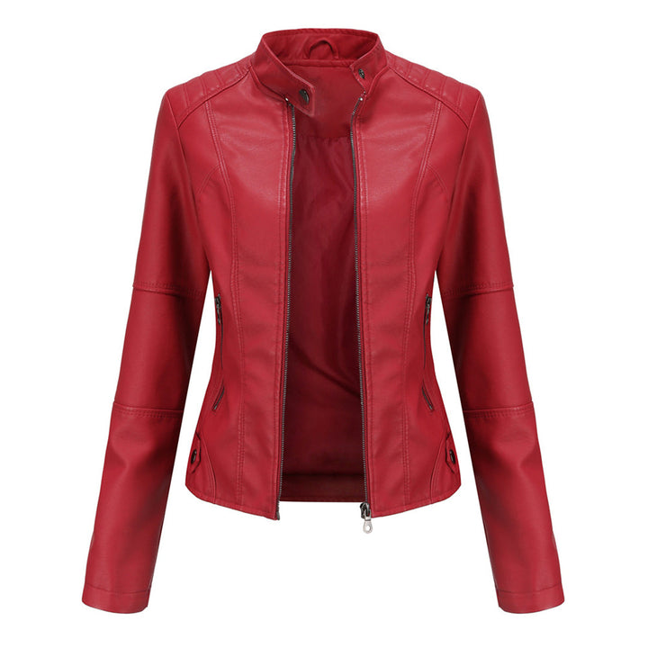 Winifred Stand Collar Zip Jacket Coats for Women — photo 2