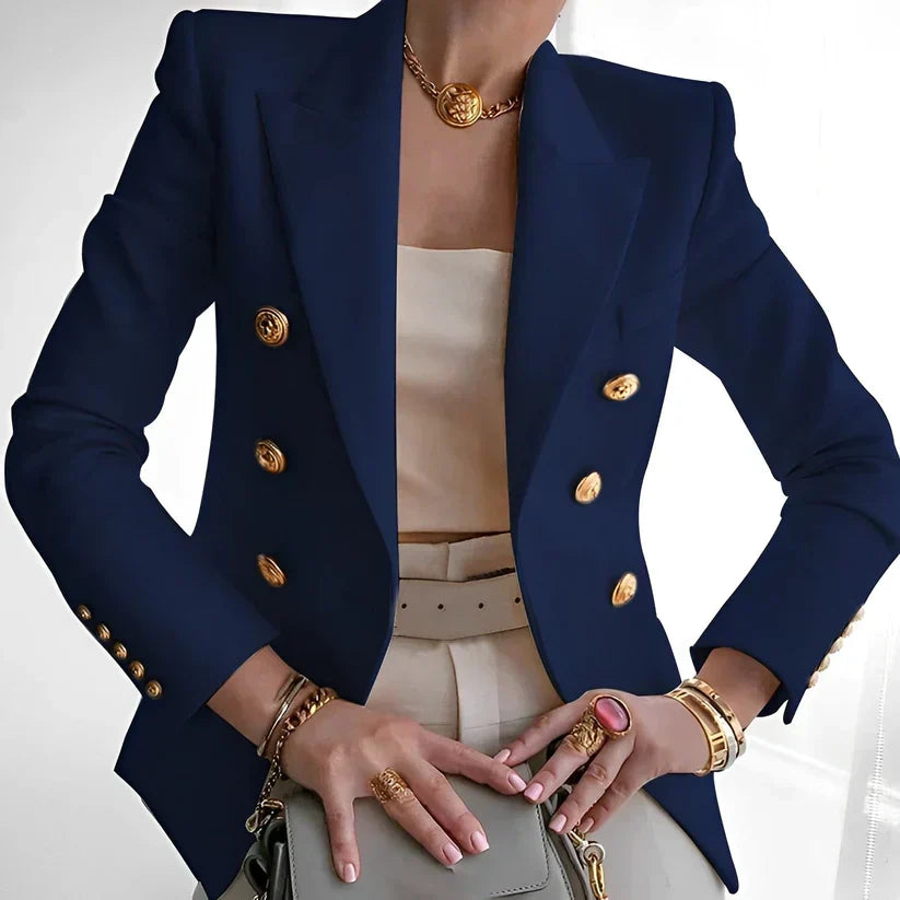 Norah Double Breasted Blazer Coats for Women — photo 7