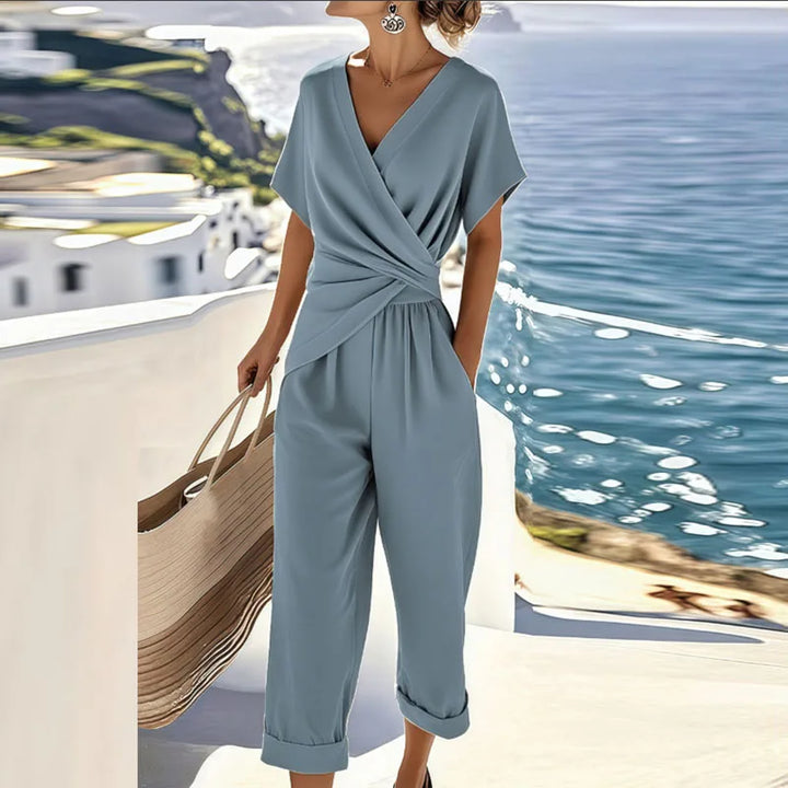 Matilda Wrap-Front Two-Piece Sets for Women — photo 2