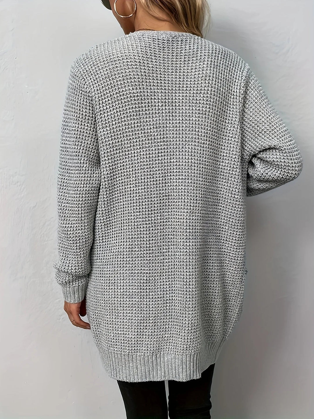 Drusilla Round Neck Textured Knit Sweaters for Women — photo 3