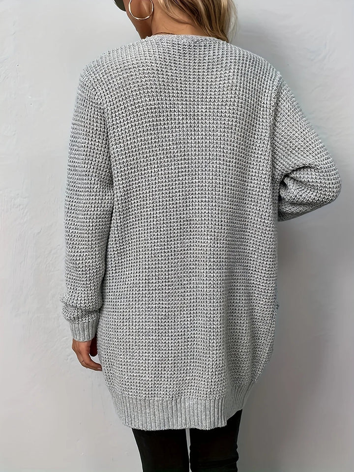 Drusilla Round Neck Textured Knit Sweaters for Women — photo 3