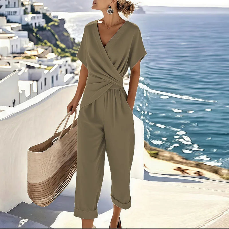 Matilda Wrap-Front Two-Piece Sets for Women — photo 3