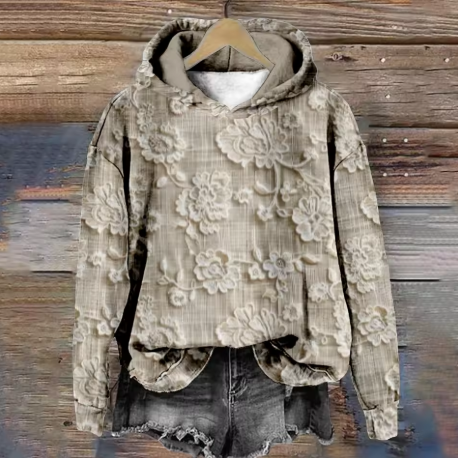 Wilhelmina Soft Knit Hooded Pullover Sweaters for Women
