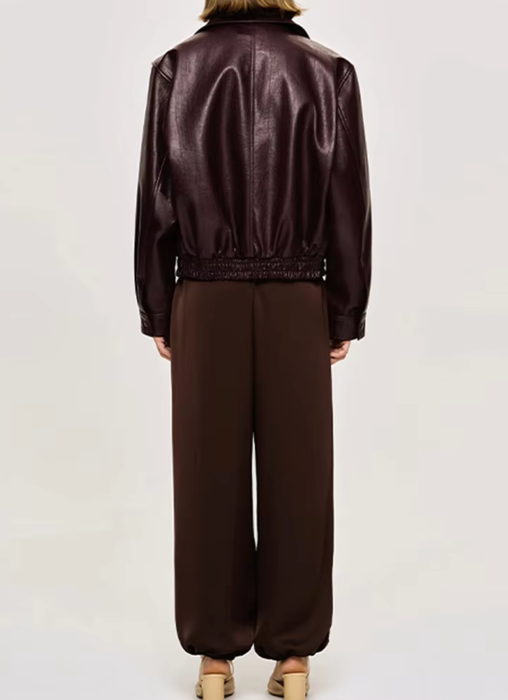 Tabitha Zip Front Bomber Jacket Coats for Women — photo 3