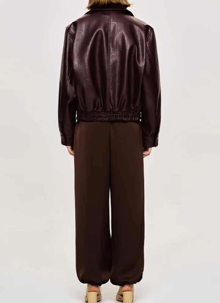 Tabitha Zip Front Bomber Jacket Coats for Women — photo 3