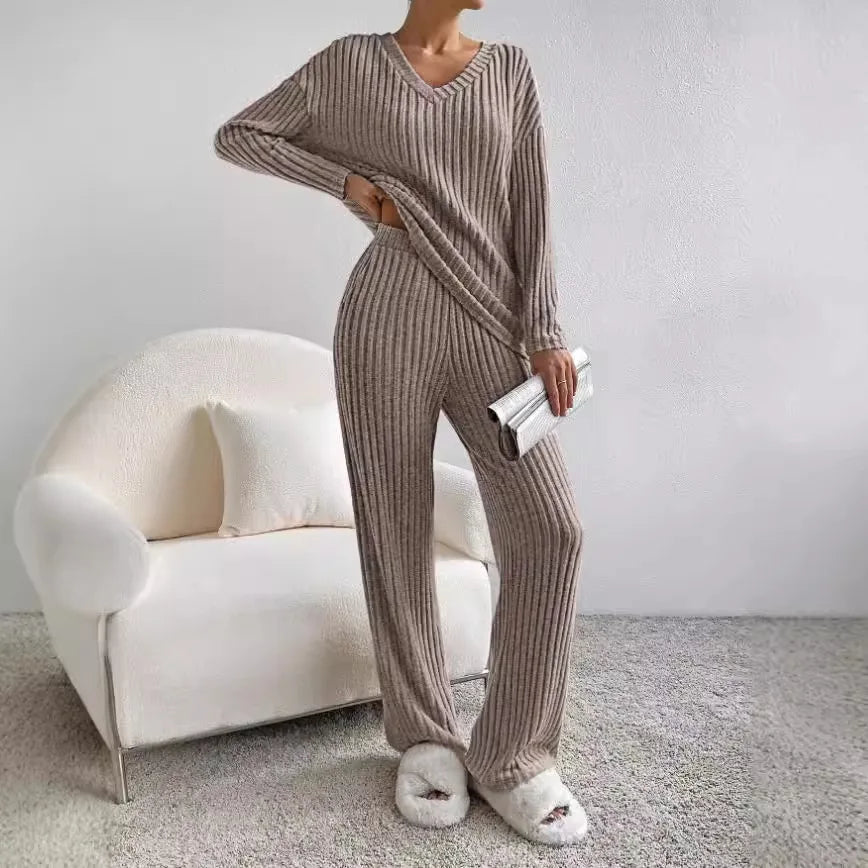 Nerissa Ribbed Knit Two-Piece Set Sets for Women — photo 6