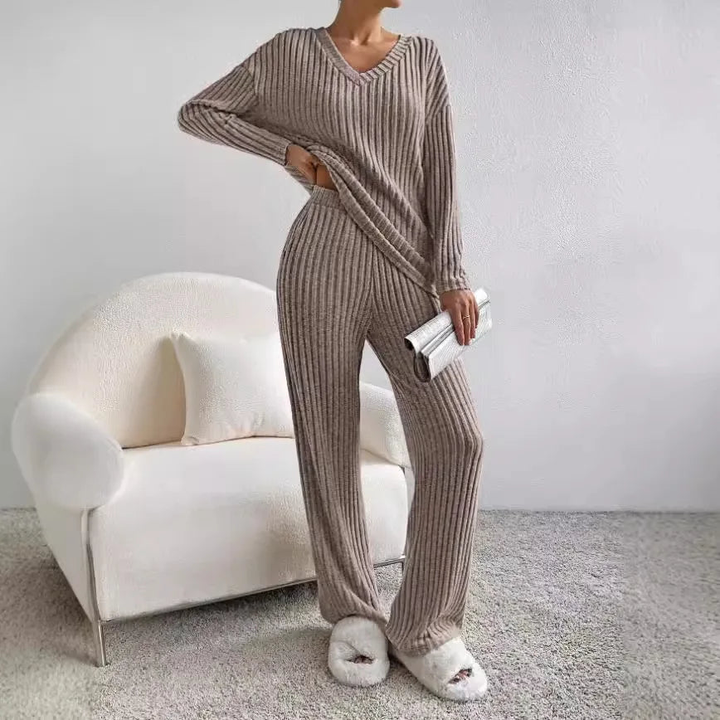 Nerissa Ribbed Knit Two-Piece Set Sets for Women — photo 6