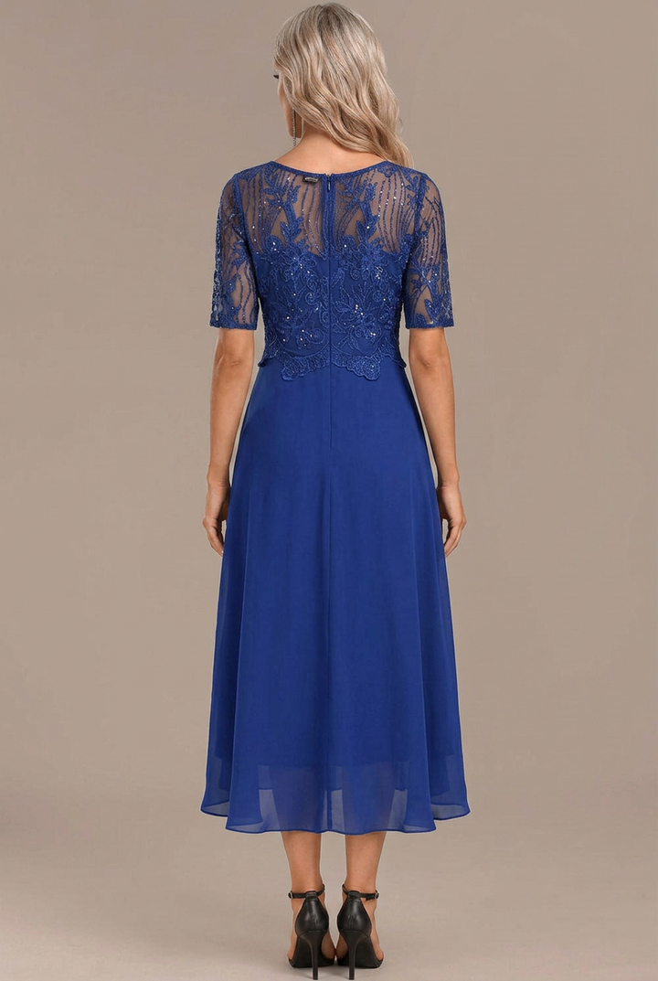 Verena Lace Panel Midi Dresses for Women — photo 3