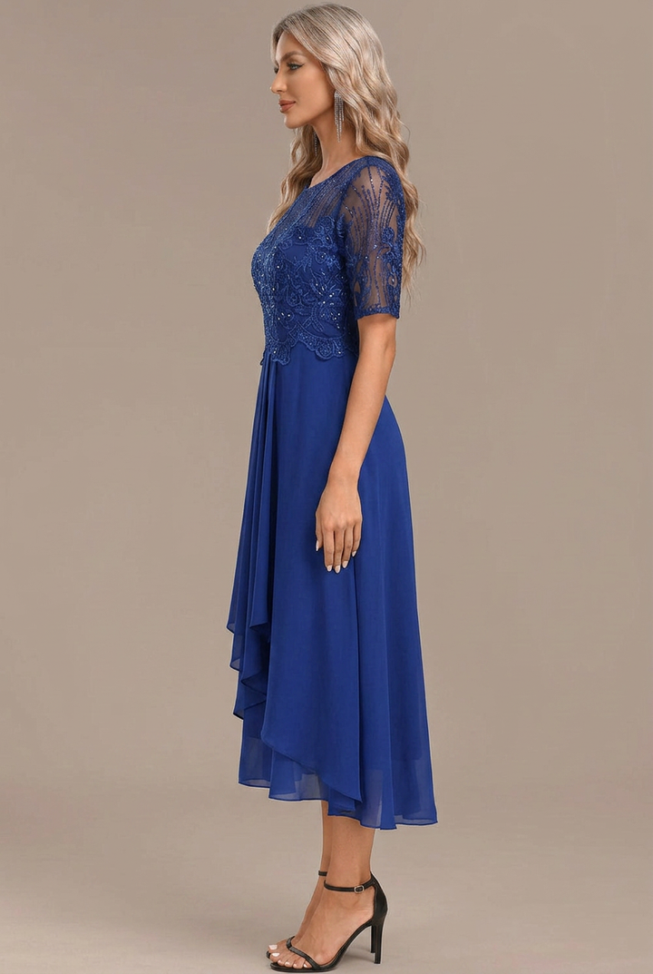 Verena Lace Panel Midi Dresses for Women — photo 4