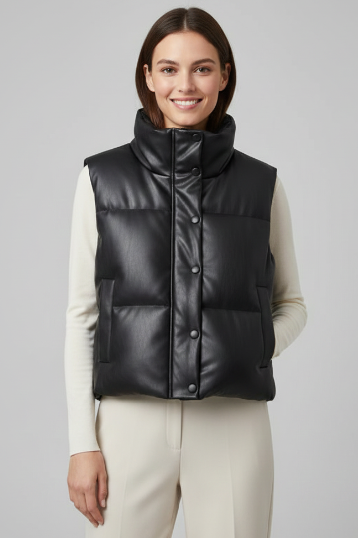 Xanthe Sleeveless Zip Vest Vests for Women — photo 2