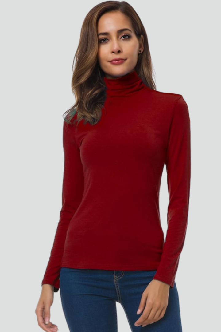 Honora Roll Neck Pullover Sweaters for Women — photo 2