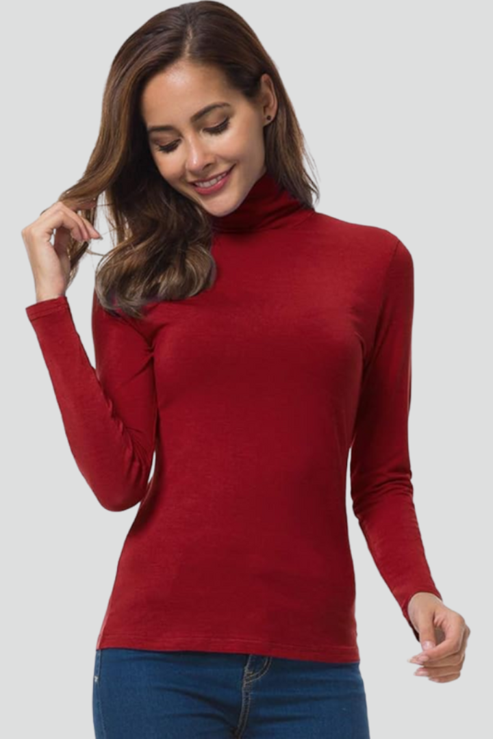 Honora Roll Neck Pullover Sweaters for Women — photo 3