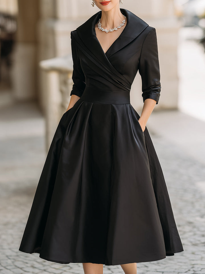 Nesta Tailored A-Line Midi Dresses for Women — photo 5