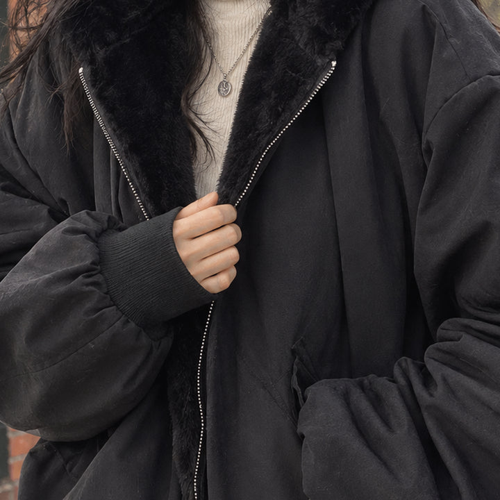 Austin | Women's Oversized Bomber Jacket — 2