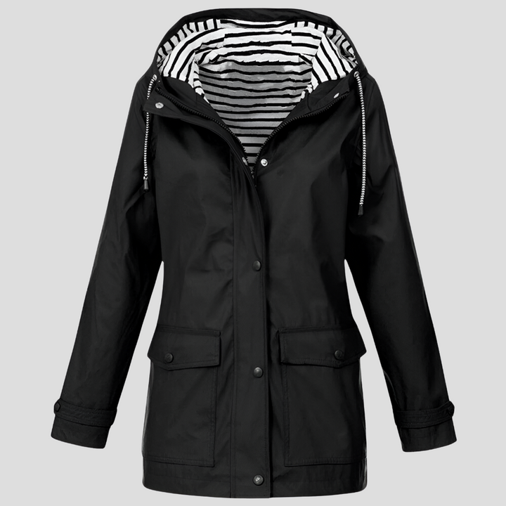 Avani | Women's Insulated Wind and Waterproof Jacket — Black