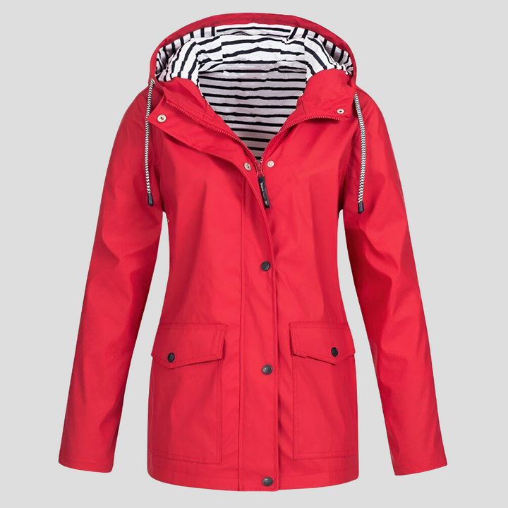Avani | Women's Insulated Wind and Waterproof Jacket — Red