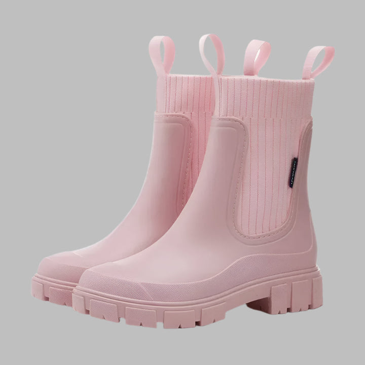 Avelon | Women's Water-Resistant Chelsea Boots — Pink