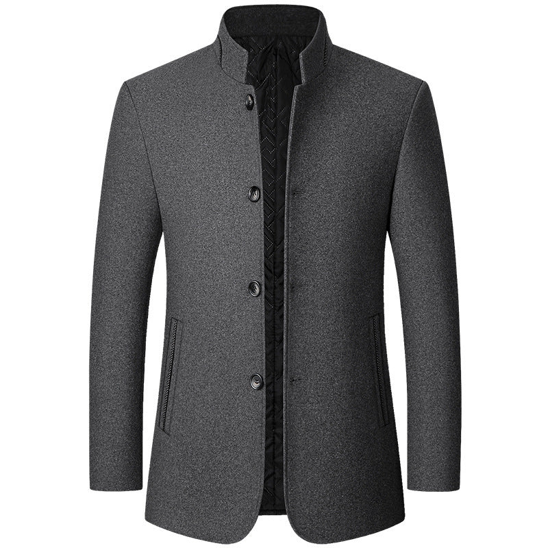 Avice | Women's Fit-and-Flare Quilted Polished Coat — Gray