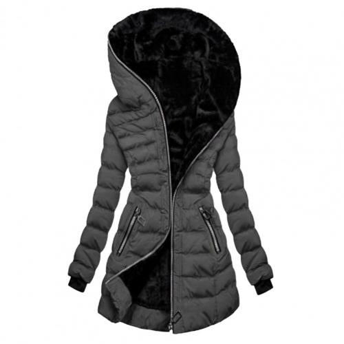 Aztrid | Women's Full Length Coat – Weather Resistant Longline Outerwear — Gray