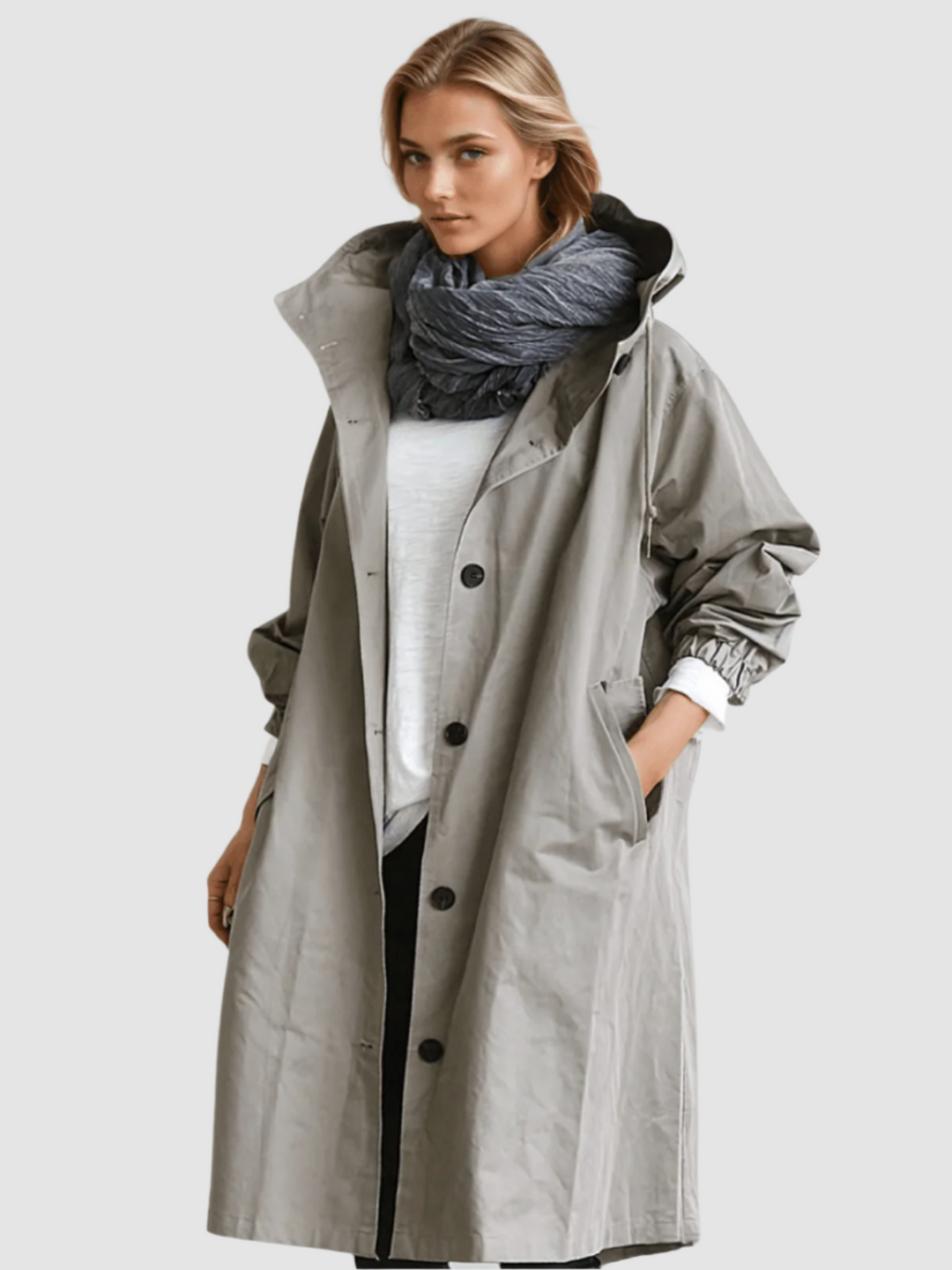Bailey | Women's Water Repellent Trench Coat — 1