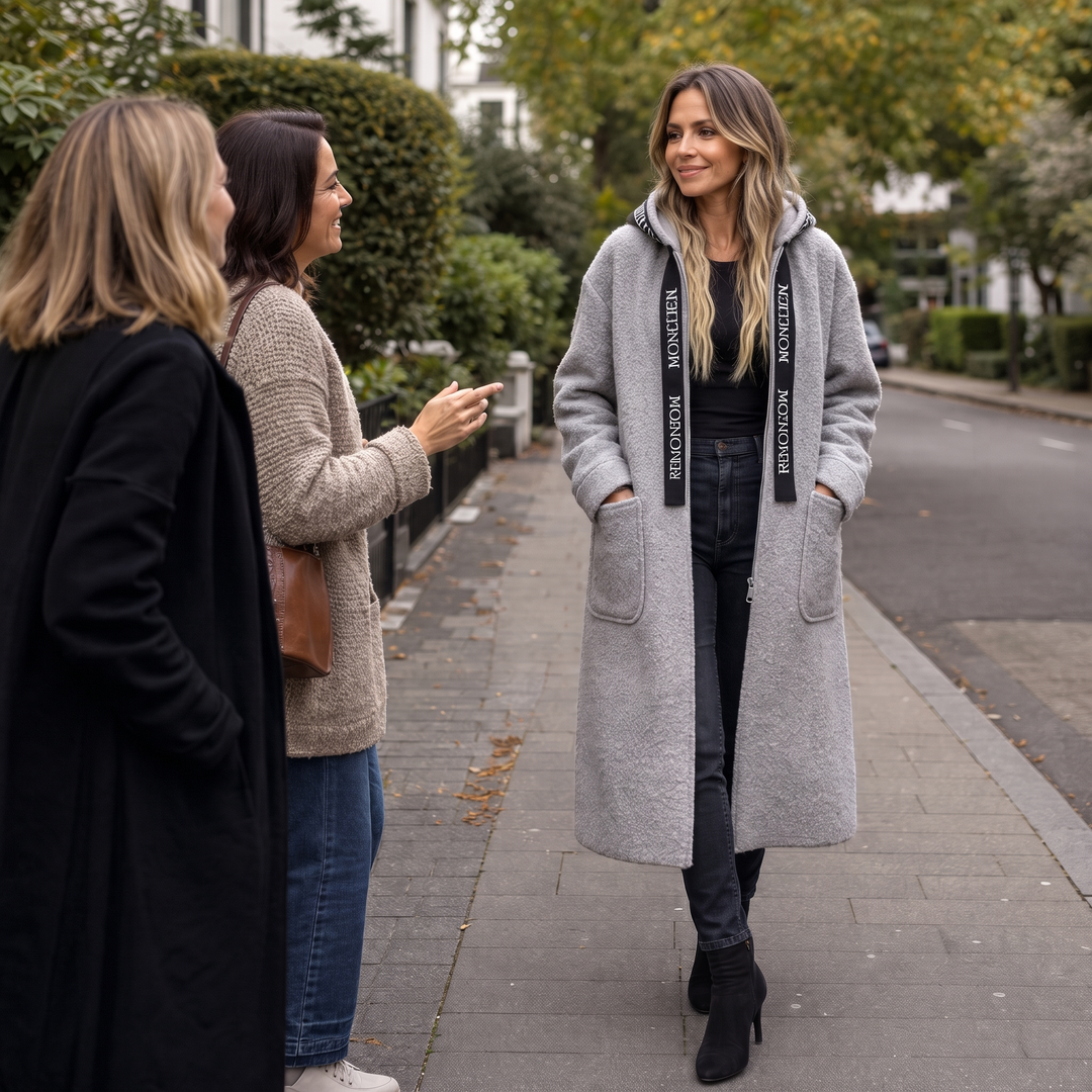 Banksia | Women's Coat Hooded Long — 2