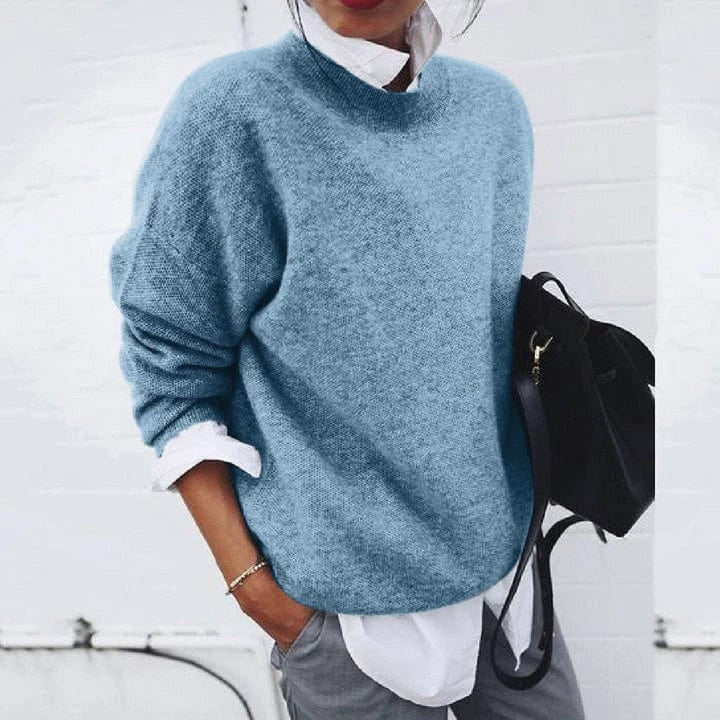 Bellany | Women's Soft Cashmere Look Loose Fit Sweater for Cozy Comfort — 1