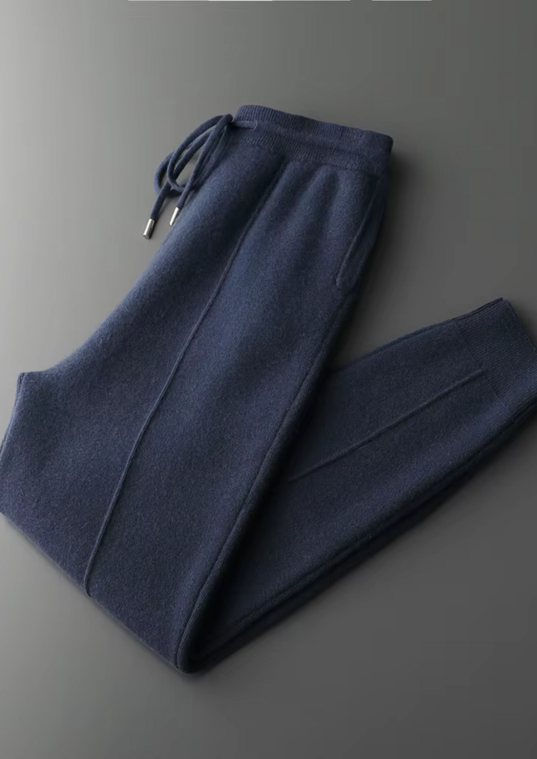 Bexley | Women's Wide-Leg Tailored Leisure Trousers — Dark Blue