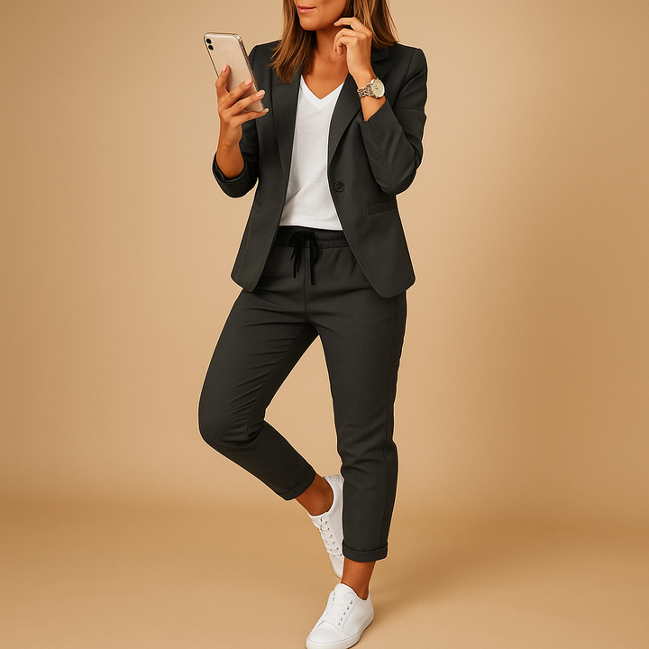 Imogen Tailored Blazer Two-Piece Coats for Women — photo 4