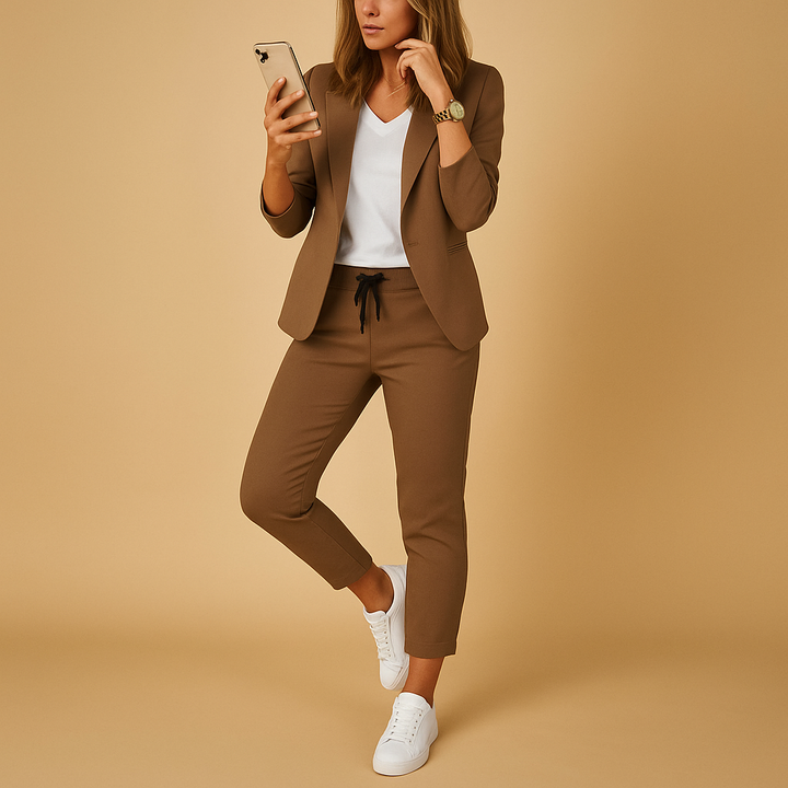 Imogen Tailored Blazer Two-Piece Coats for Women — photo 5