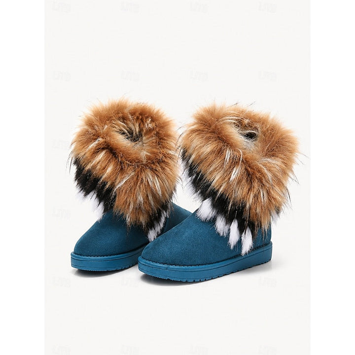 Blynn | Women's Waterproof Snow Boots — Blue