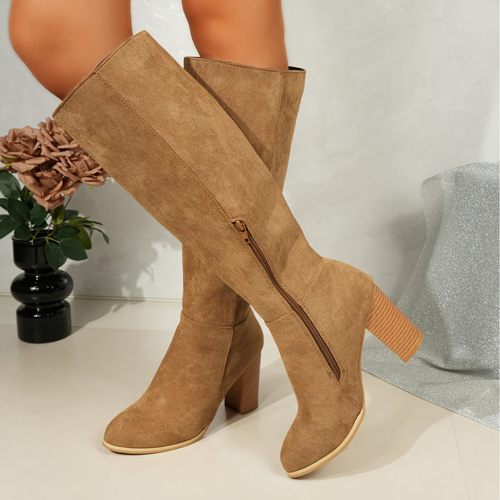 Elowen Wide Calf Western Knee-High Boots for Women — photo 4