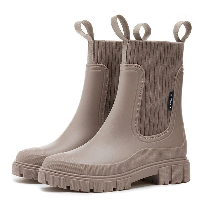 Eulalia Waterproof Lug Sole Chelsea Boots for Women — photo 6