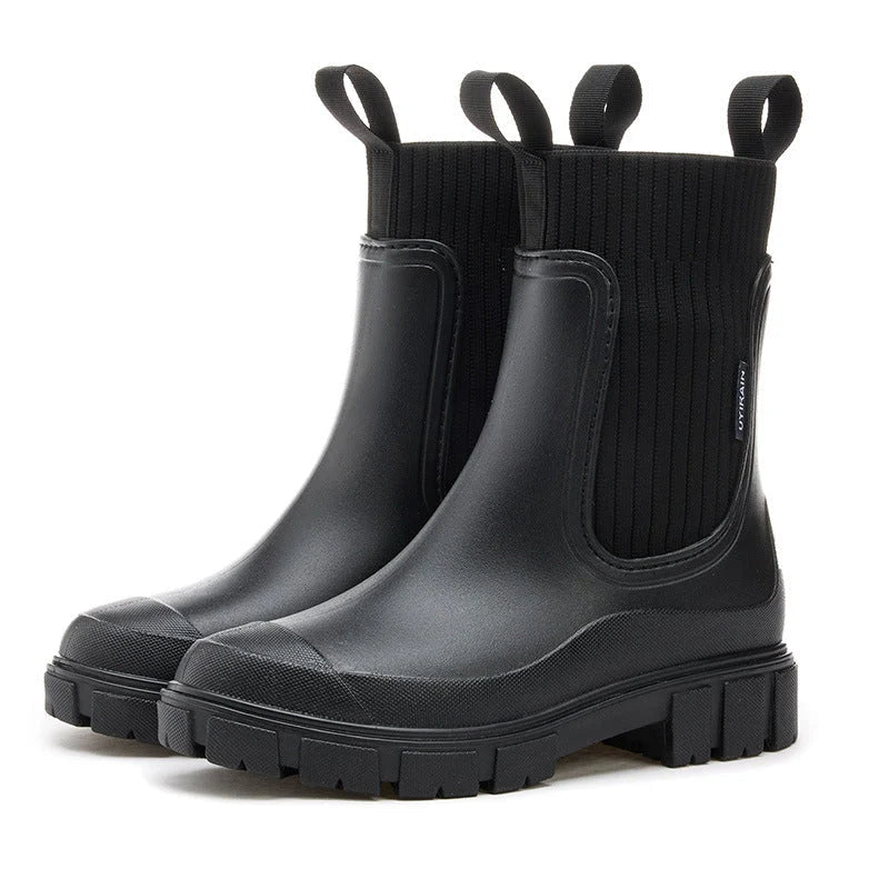 Eulalia Waterproof Lug Sole Chelsea Boots for Women — photo 8