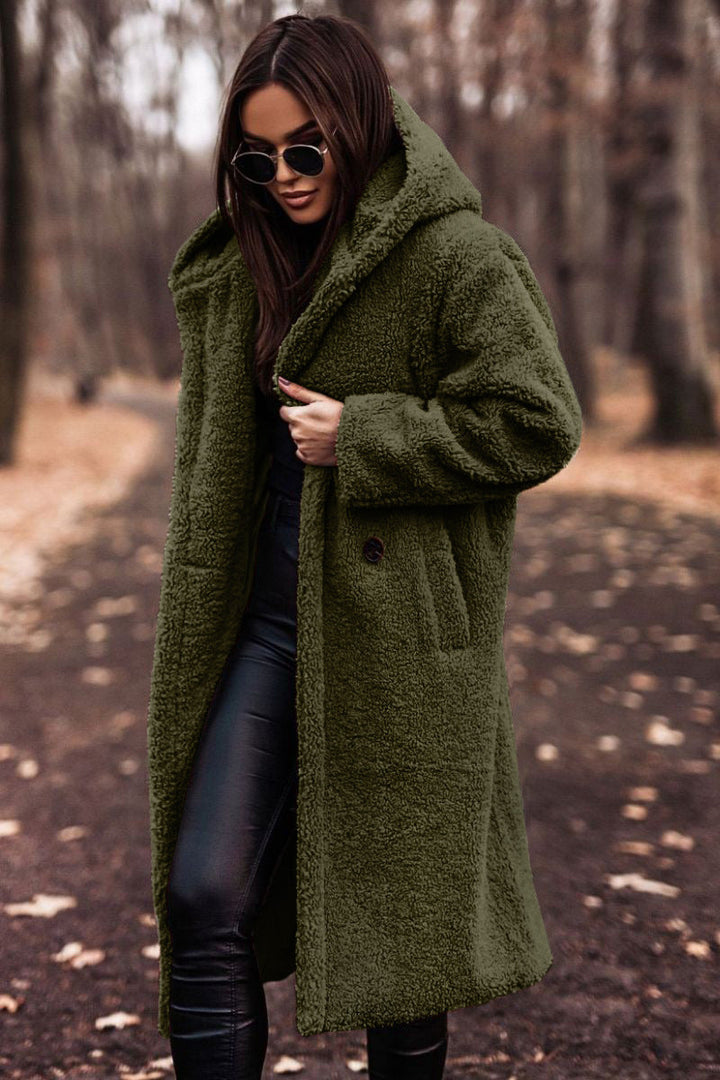 Bravyn | Women's Oversized Teddy Coat — 2