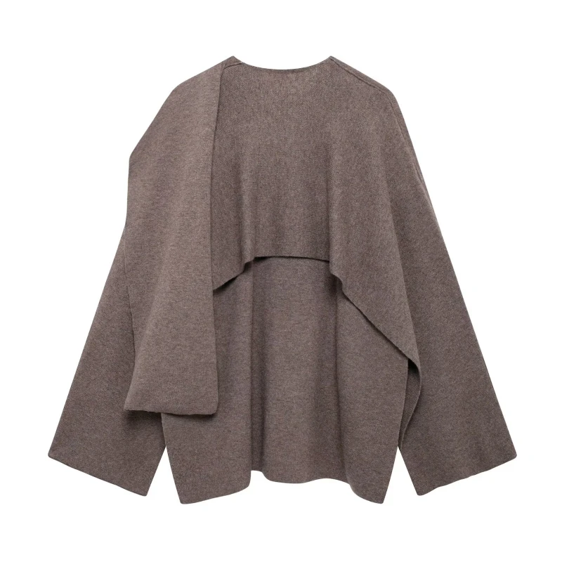 Ursulina Oversized Draped Cape Coats for Women — photo 5