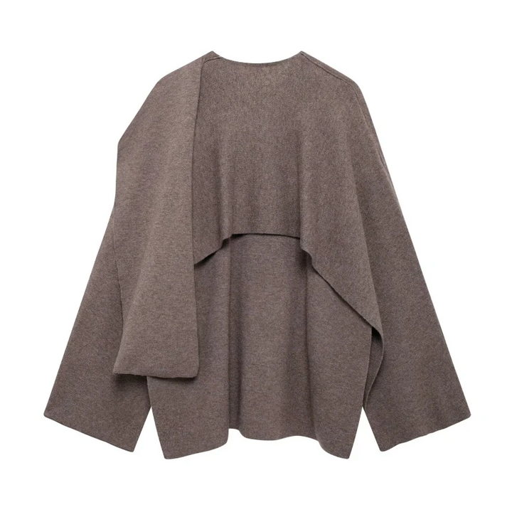 Ursulina Oversized Draped Cape Coats for Women — photo 5