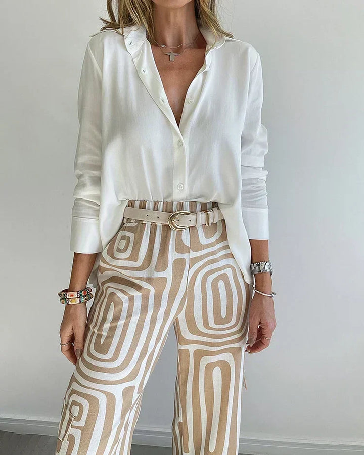 Guinevere Belted Two-Piece Duo Sets for Women — photo 4