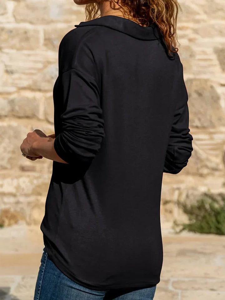 Cordelia Half-Zip Pullover Sweaters for Women — photo 7