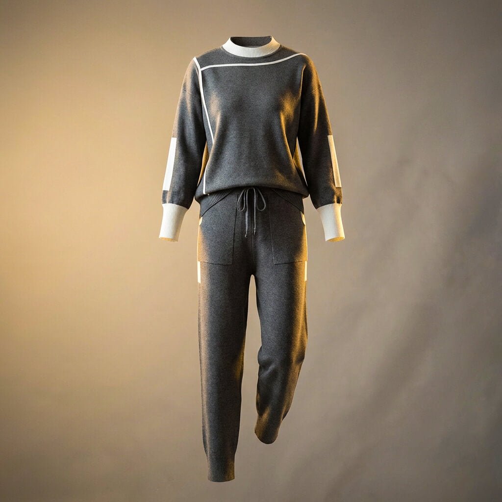 Zelda Wool-Blend Knit Two-Piece Sets for Women — photo 4